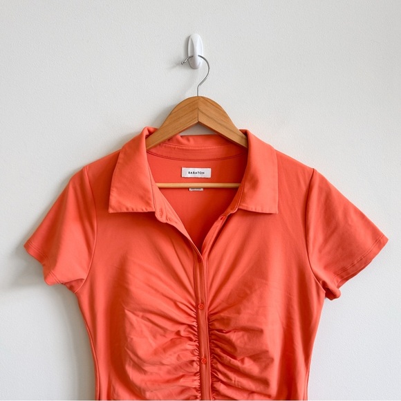 BABATON • Greenpoint Contour Dress in Citrine Orange - Picture 5 of 14